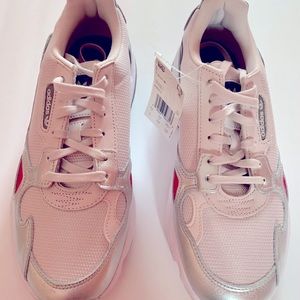 NWT Adidas Falcon Women’s Size 7 - white & pink